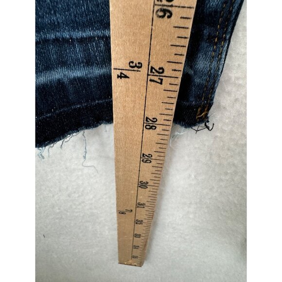 Spanx Distressed Skinny Jeans pull on boho 90s sz S/P - Picture 6 of 8